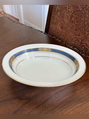 Vintage Noritake Japan Lamarre Pattern #6859 10” Oval Vegetable Bowl *READ*